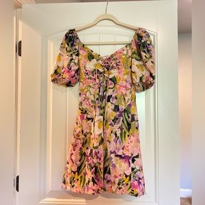 H&M mini floral dress